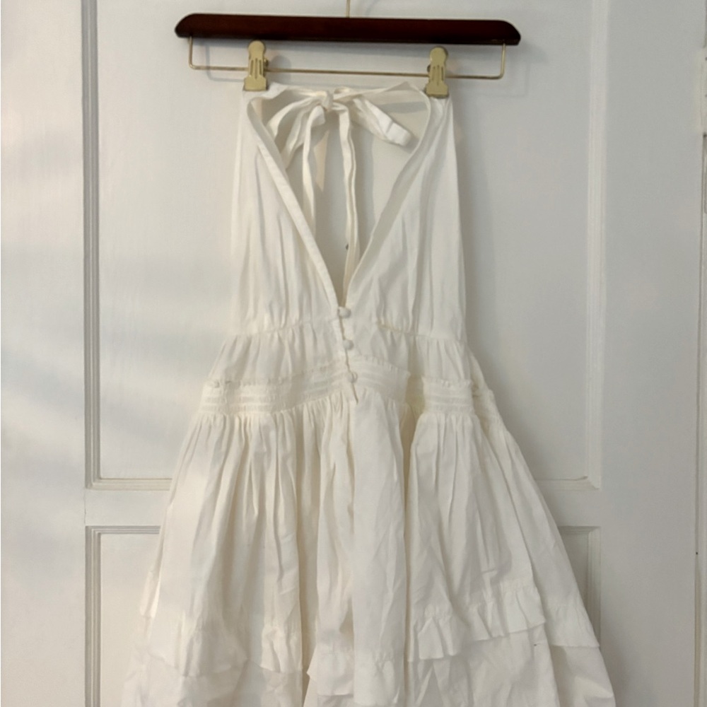 Free people, For a moment , white cotton dress